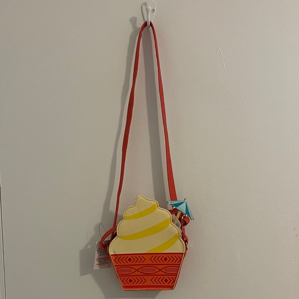 Disney parks Whimsical Ice Cream Crossbody Bag - Yellow and Red - Picture 5 of 5